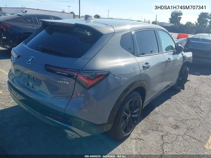 2025 Acura Adx A-Spec With Advance VIN: 3HDSA1H74SM707341 Lot: 44885229