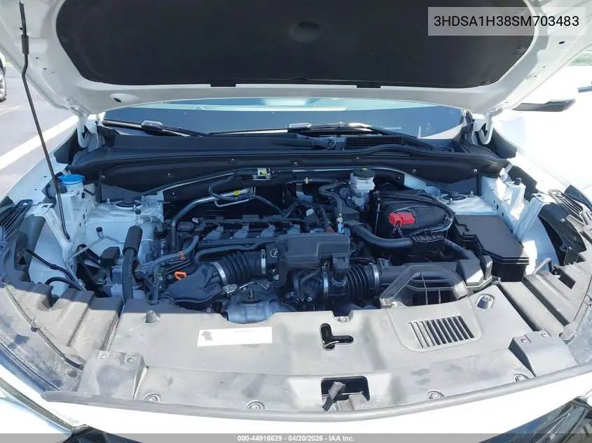 2025 Acura Adx VIN: 3HDSA1H38SM703483 Lot: 44916629
