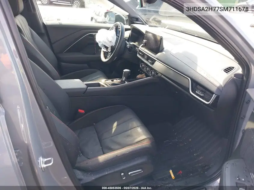 2025 Acura Adx A-Spec With Advance VIN: 3HDSA2H77SM711678 Lot: 45053506
