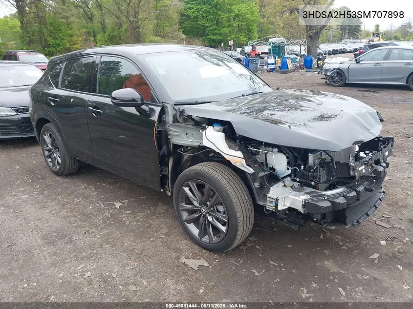 2025 Acura Adx A-Spec VIN: 3HDSA2H53SM707898 Lot: 45081444