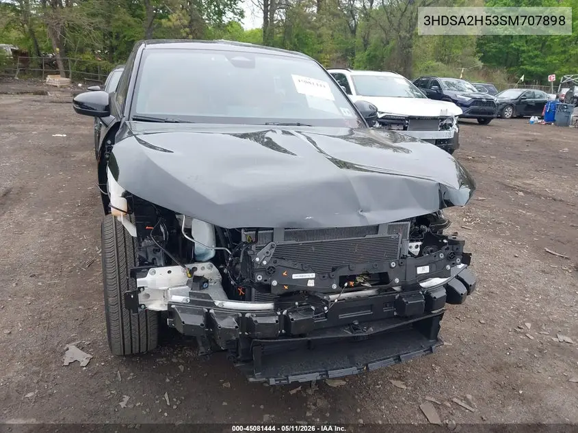 2025 Acura Adx A-Spec VIN: 3HDSA2H53SM707898 Lot: 45081444
