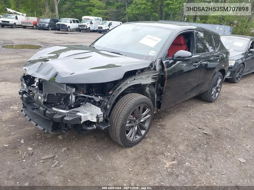 2025 Acura Adx A-Spec VIN: 3HDSA2H53SM707898 Lot: 45081444