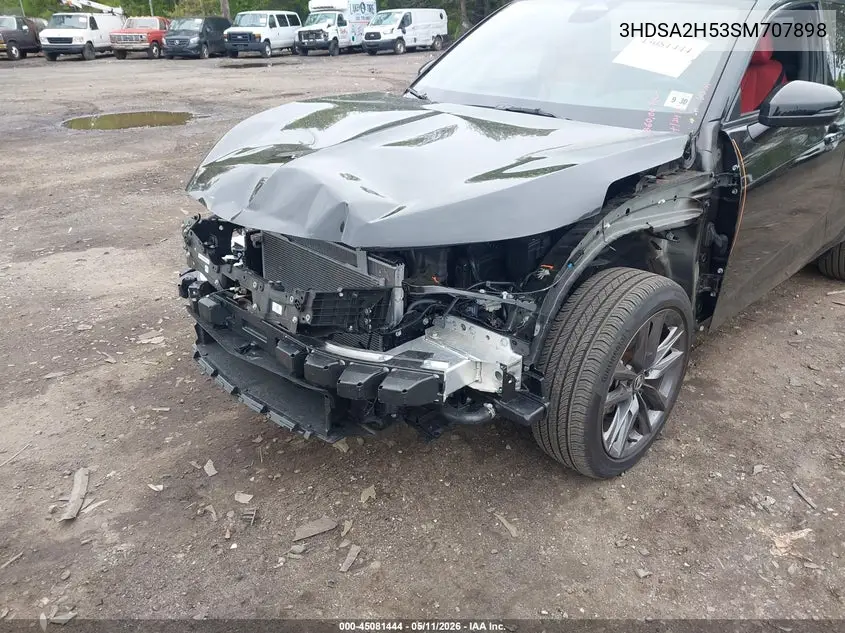 2025 Acura Adx A-Spec VIN: 3HDSA2H53SM707898 Lot: 45081444