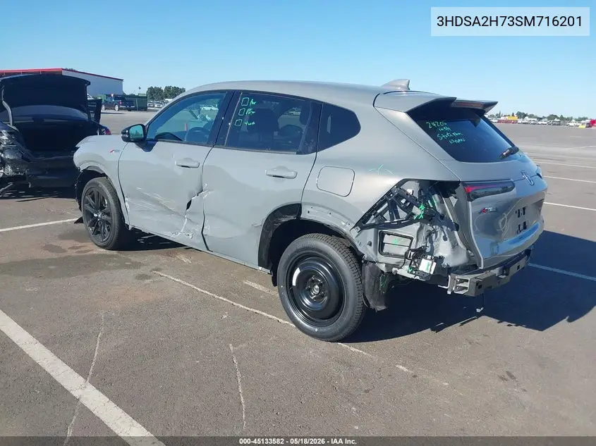 2025 Acura Adx A-Spec With Advance VIN: 3HDSA2H73SM716201 Lot: 45133582