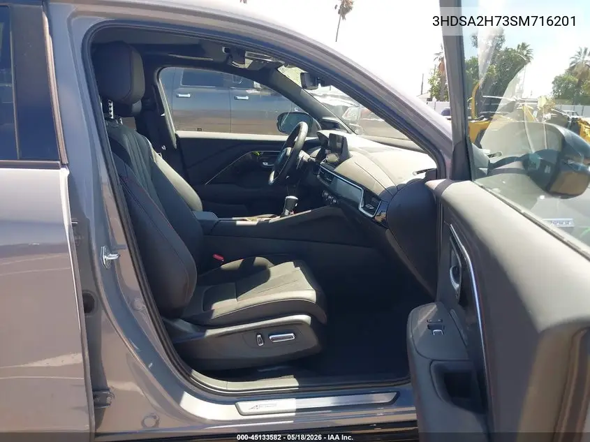 2025 Acura Adx A-Spec With Advance VIN: 3HDSA2H73SM716201 Lot: 45133582