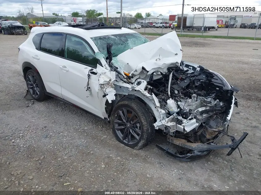2025 Acura Adx A-Spec VIN: 3HDSA2H50SM711598 Lot: 45159332