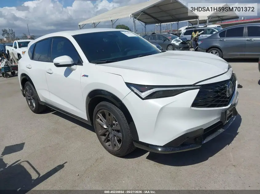 2025 Acura Adx A-Spec VIN: 3HDSA1H59SM701372 Lot: 45228854