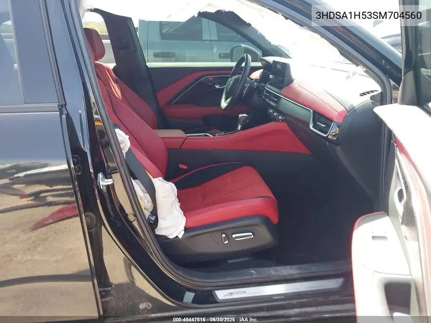 2025 Acura Adx A-Spec VIN: 3HDSA1H53SM704560 Lot: 45447516