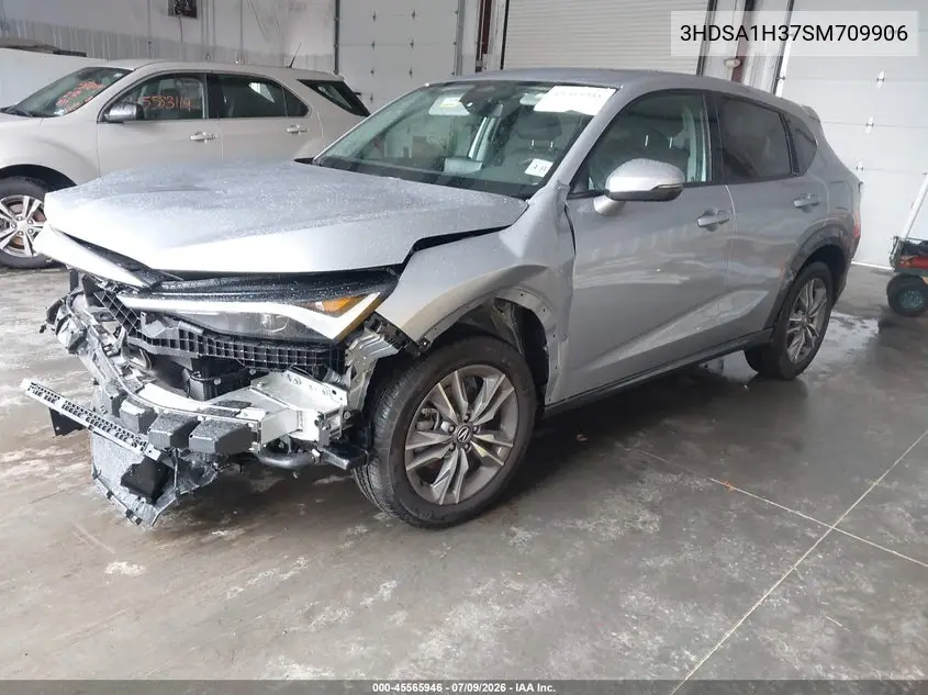 2025 Acura Adx VIN: 3HDSA1H37SM709906 Lot: 45565946