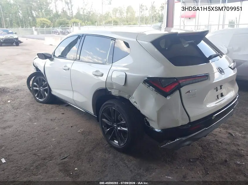 2025 Acura Adx A-Spec VIN: 3HDSA1H5XSM709951 Lot: 45590283