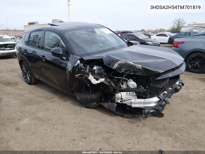 2026 Acura Adx VIN: 3HDSA2H54TM701819 Lot: 44872917