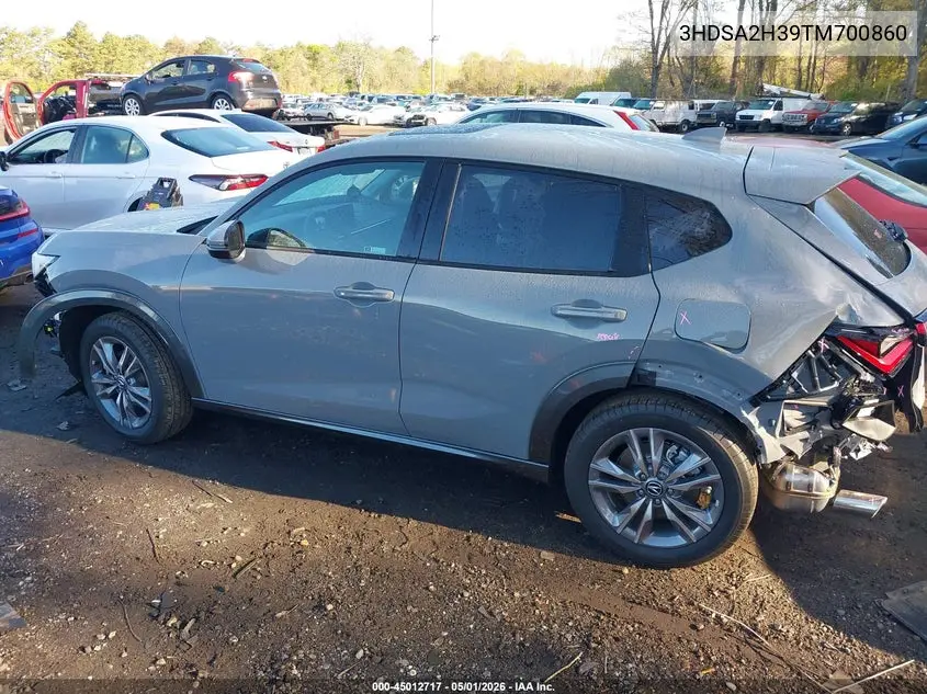 2026 Acura Adx VIN: 3HDSA2H39TM700860 Lot: 45012717