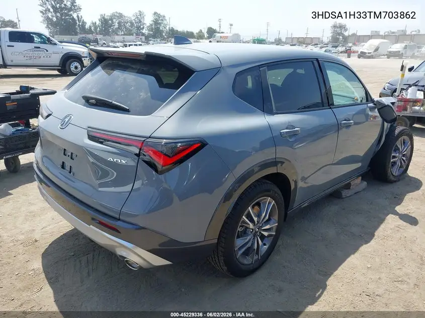 2026 Acura Adx VIN: 3HDSA1H33TM703862 Lot: 45229336