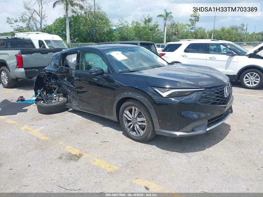 2026 Acura Adx VIN: 3HDSA1H33TM703389 Lot: 45417848