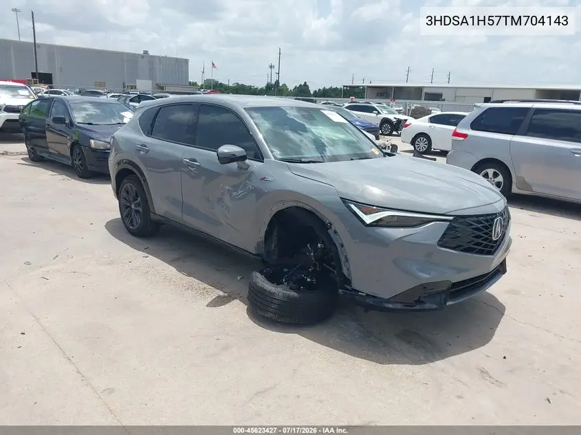 2026 Acura Adx A-Spec VIN: 3HDSA1H57TM704143 Lot: 45623427