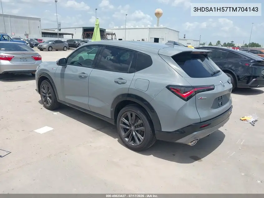 2026 Acura Adx A-Spec VIN: 3HDSA1H57TM704143 Lot: 45623427