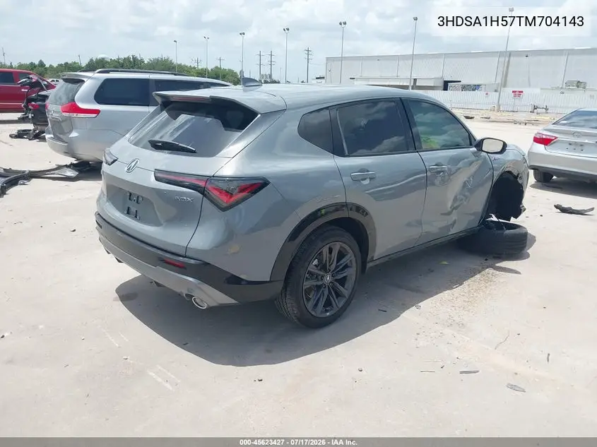 2026 Acura Adx A-Spec VIN: 3HDSA1H57TM704143 Lot: 45623427
