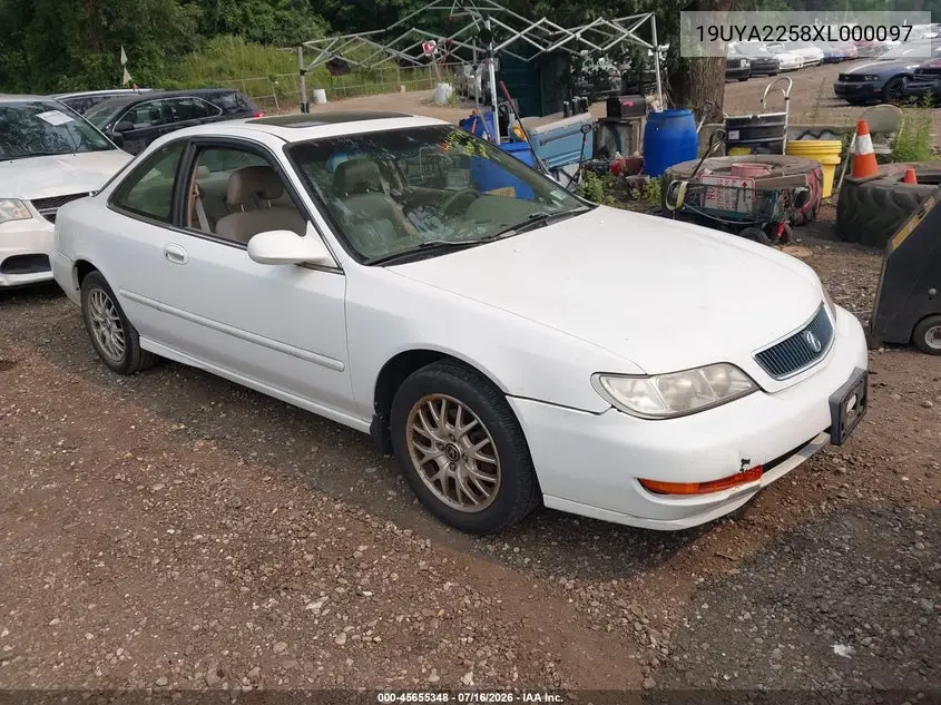 1999 Acura Cl 3.0 VIN: 19UYA2258XL000097 Lot: 45655348