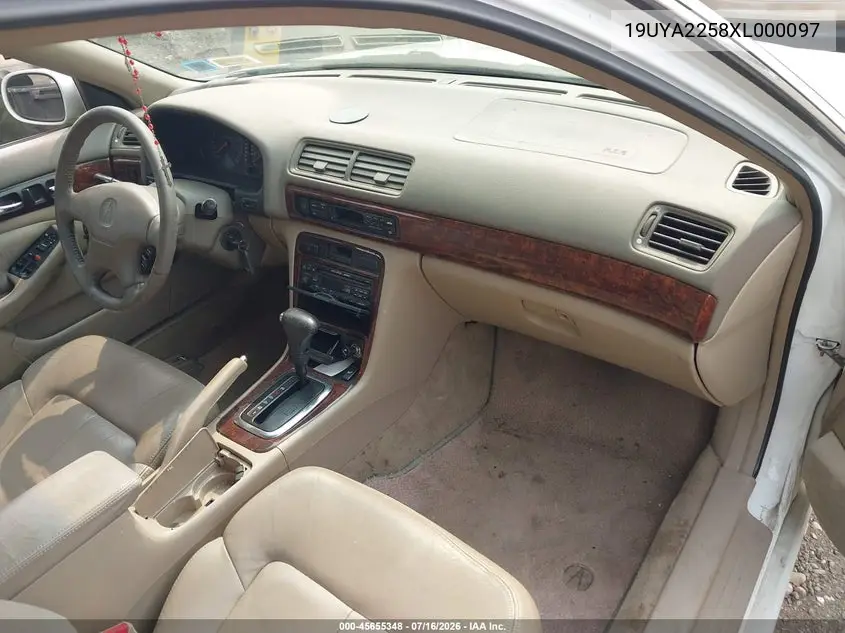 1999 Acura Cl 3.0 VIN: 19UYA2258XL000097 Lot: 45655348
