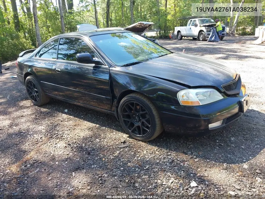 2001 Acura Cl 3.2 Type S VIN: 19UYA42761A038234 Lot: 45246709