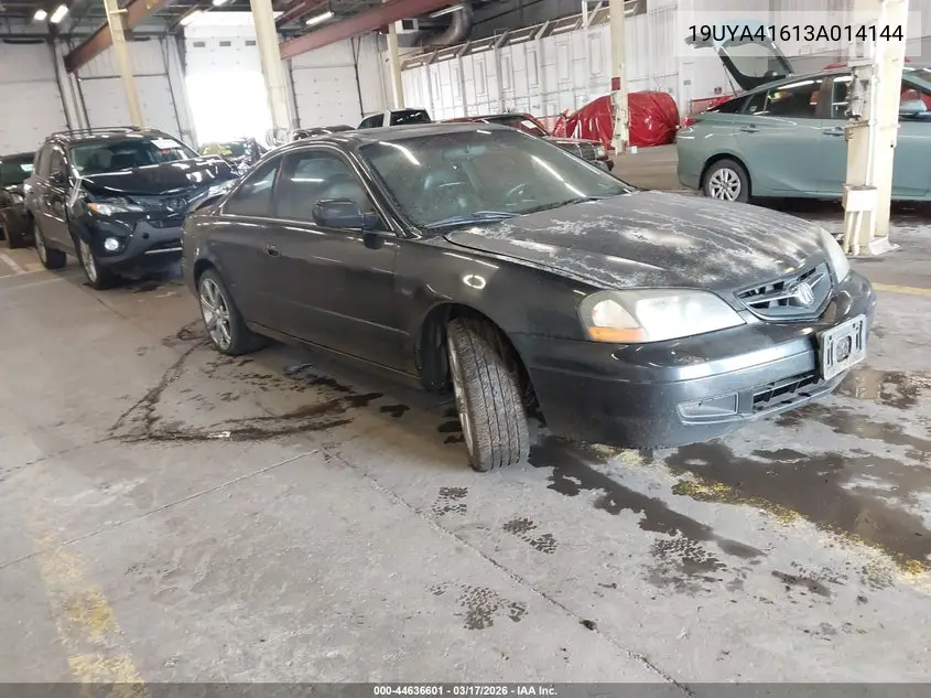 2003 Acura Cl 3.2 Type S Manual VIN: 19UYA41613A014144 Lot: 44636601