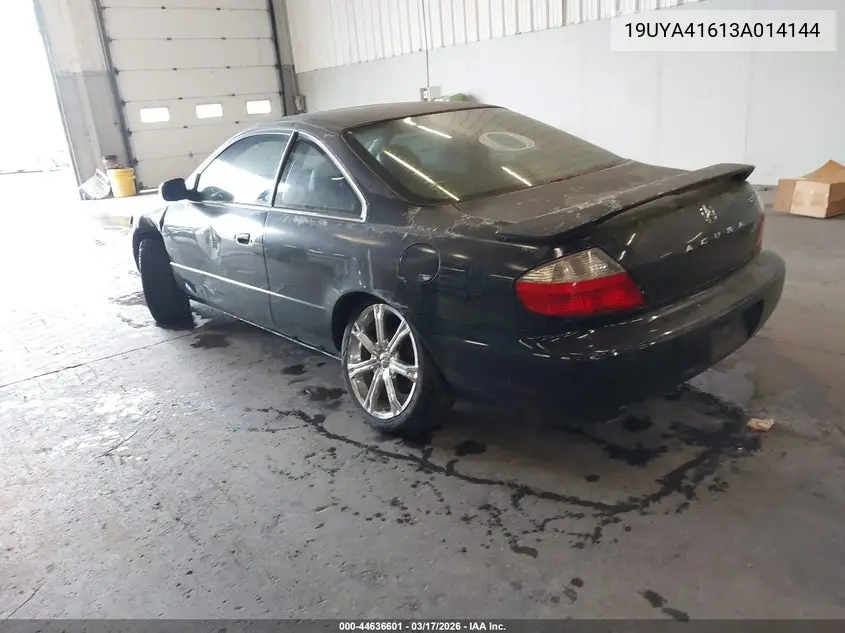 2003 Acura Cl 3.2 Type S Manual VIN: 19UYA41613A014144 Lot: 44636601