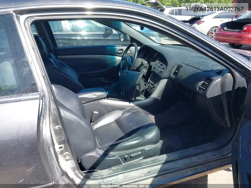 2003 Acura Cl 3.2 Type S Automatic VIN: 19UYA42613A002767 Lot: 45041058