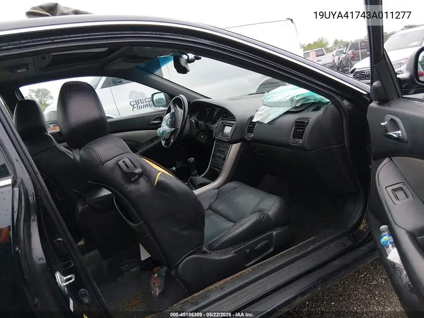 2003 Acura Cl 3.2 Type S VIN: 19UYA41743A011277 Lot: 45186309