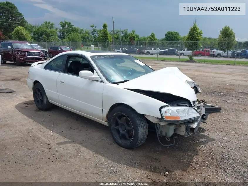 2003 Acura Cl 3.2 Type S VIN: 19UYA42753A011223 Lot: 45564566