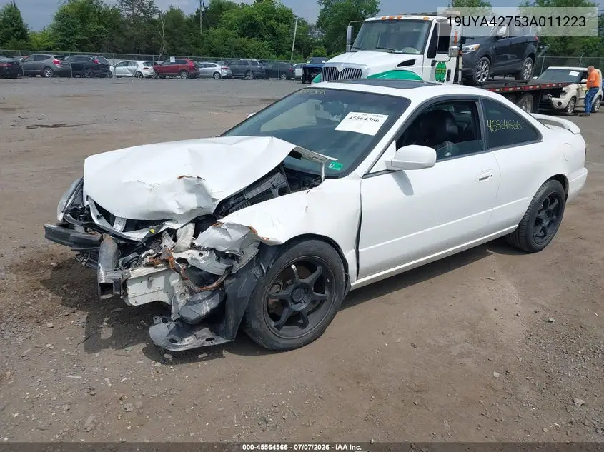 2003 Acura Cl 3.2 Type S VIN: 19UYA42753A011223 Lot: 45564566