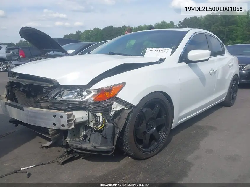 2013 Acura Ilx 2.4L VIN: 19VDE2E50DE001058 Lot: 45031917