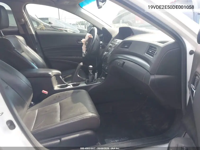 2013 Acura Ilx 2.4L VIN: 19VDE2E50DE001058 Lot: 45031917