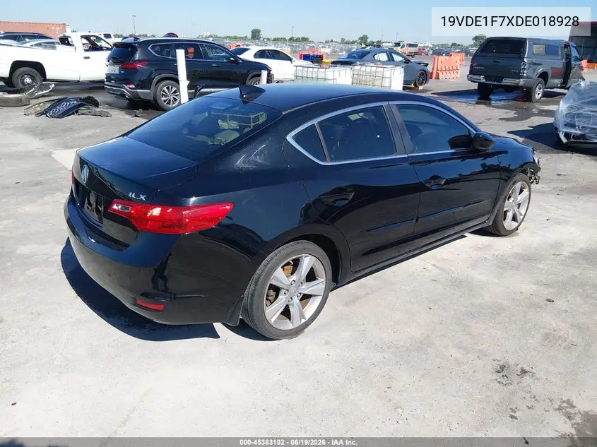 2013 Acura Ilx 2.0L VIN: 19VDE1F7XDE018928 Lot: 45383102
