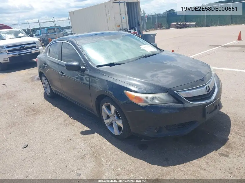 2013 Acura Ilx 2.4L VIN: 19VDE2E58DE000661 Lot: 45394445