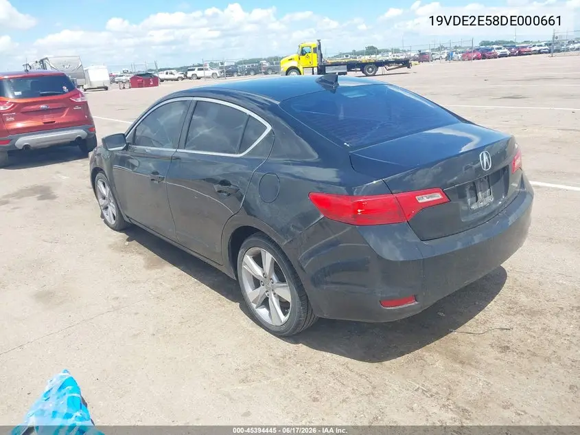 2013 Acura Ilx 2.4L VIN: 19VDE2E58DE000661 Lot: 45394445