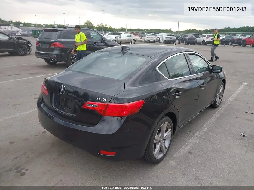 2013 Acura Ilx 2.4L VIN: 19VDE2E56DE001243 Lot: 45419959