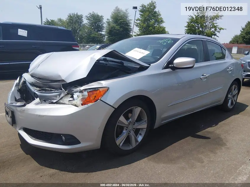 2013 Acura Ilx 2.0L VIN: 19VDE1F76DE012348 Lot: 45514684