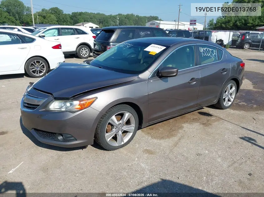 2013 Acura Ilx 2.0L VIN: 19VDE1F52DE013768 Lot: 45532524