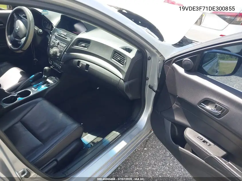 2013 Acura Ilx Hybrid 1.5L VIN: 19VDE3F71DE300855 Lot: 45565456