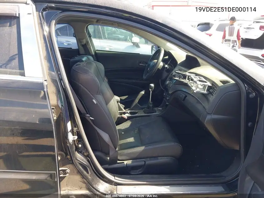 2013 Acura Ilx 2.4L VIN: 19VDE2E51DE000114 Lot: 45574503