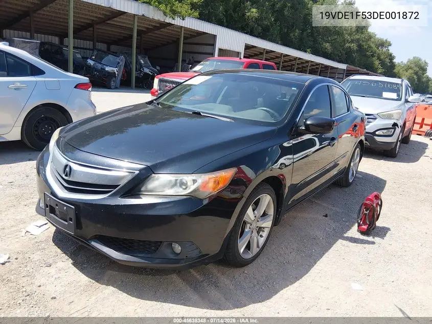 2013 Acura Ilx 2.0L VIN: 19VDE1F53DE001872 Lot: 45638348