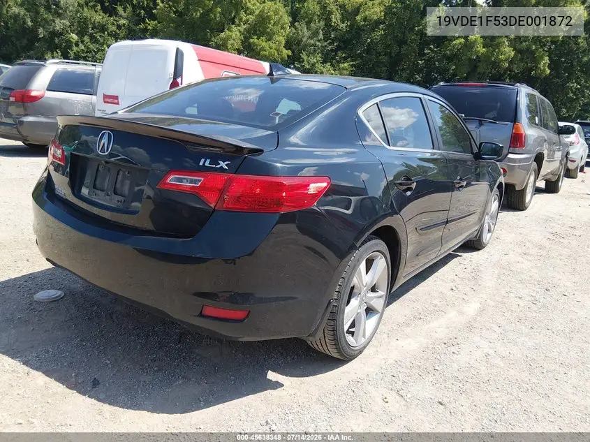 2013 Acura Ilx 2.0L VIN: 19VDE1F53DE001872 Lot: 45638348