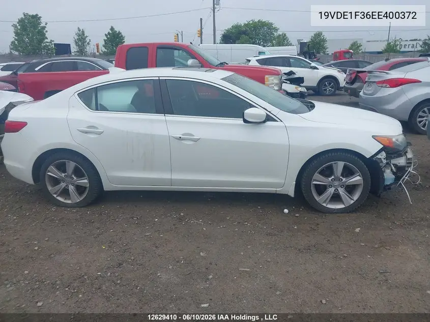 2014 Acura Ilx VIN: 19VDE1F36EE400372 Lot: 12629410x