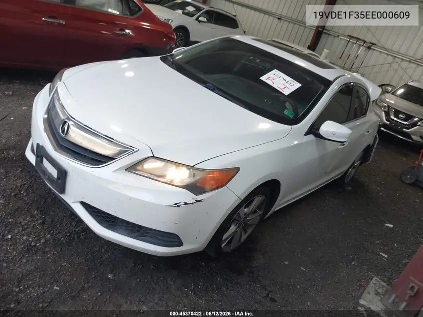 2014 Acura Ilx 2.0L VIN: 19VDE1F35EE000609 Lot: 45370422