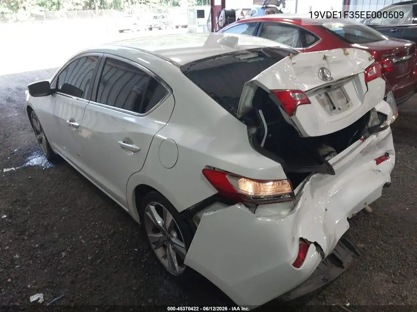 2014 Acura Ilx 2.0L VIN: 19VDE1F35EE000609 Lot: 45370422