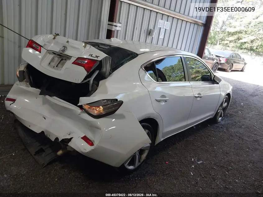 2014 Acura Ilx 2.0L VIN: 19VDE1F35EE000609 Lot: 45370422