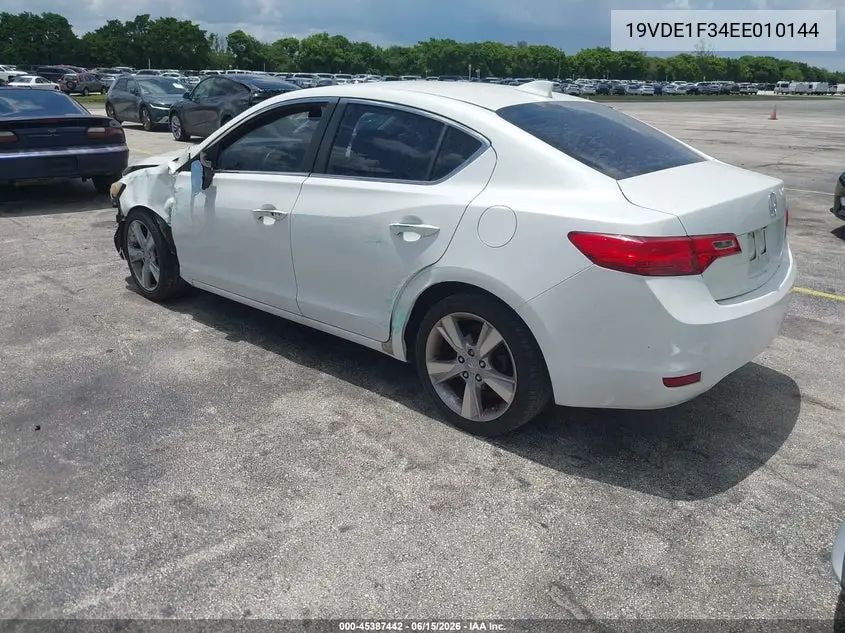 2014 Acura Ilx 2.0L VIN: 19VDE1F34EE010144 Lot: 45387442