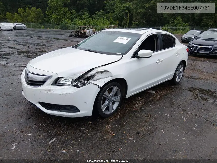 2014 Acura Ilx 2.0L VIN: 19VDE1F34EE007731 Lot: 45388538