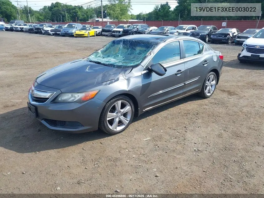 2014 Acura Ilx 2.0L VIN: 19VDE1F3XEE003022 Lot: 45396886