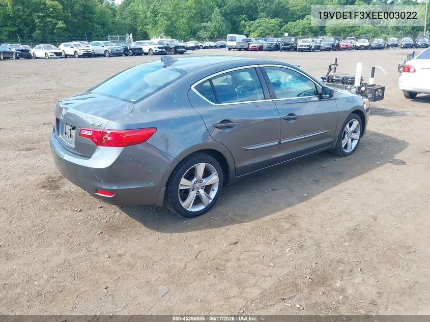 2014 Acura Ilx 2.0L VIN: 19VDE1F3XEE003022 Lot: 45396886